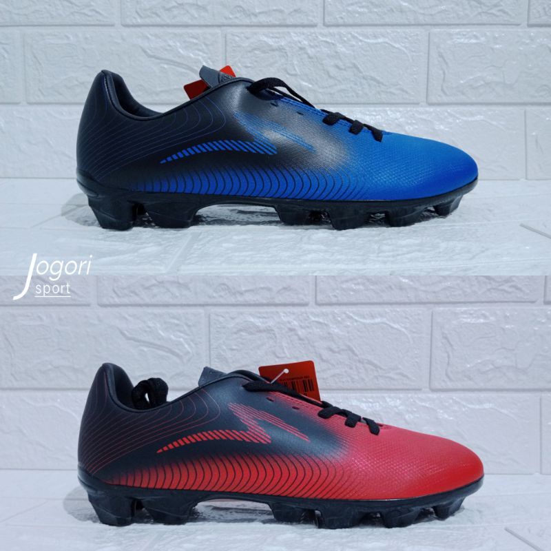 ORIGINAL BNIB Specs Tycon Pulse FG Red blue sepatu bola sepakbola asli ori