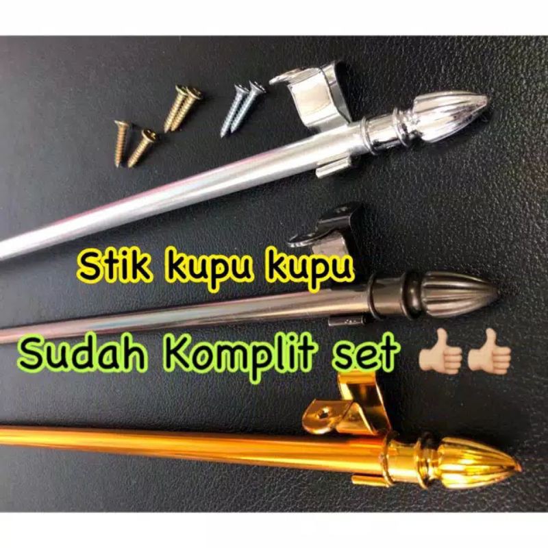 Makassar Rel kupu-kupu Gorden Promo Stick Gorden