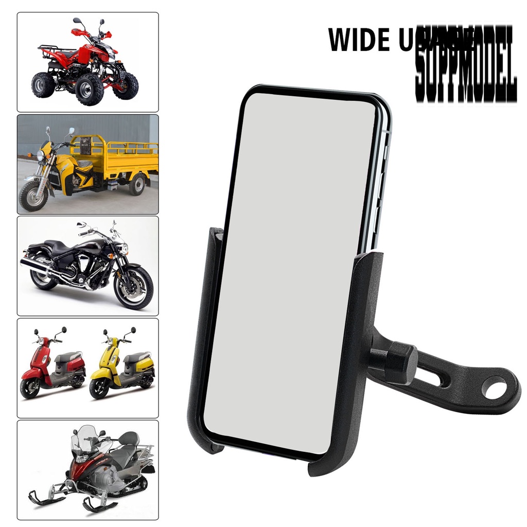 Cs-856b Holder Handphone Universal Dapat Berputar Untuk Motor / Mobil