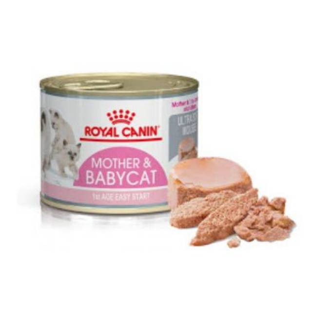 royal canin mother babycat 195gr-makanan basah kucing menyusui dan anak kucing