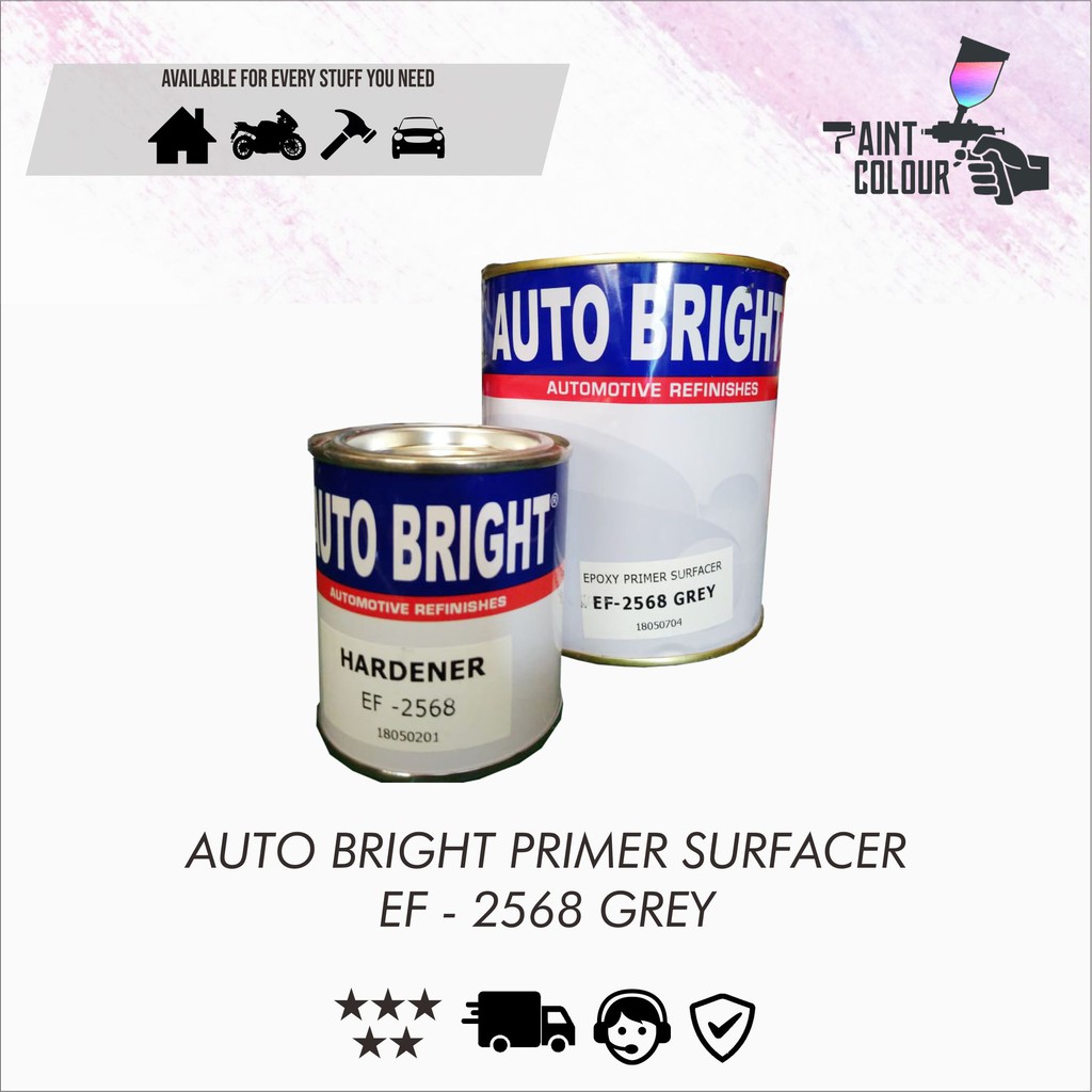 EPOXY AUTOBRIGHT PRIMER SURFACER 2568 GREY / EP - 2568 - GREY