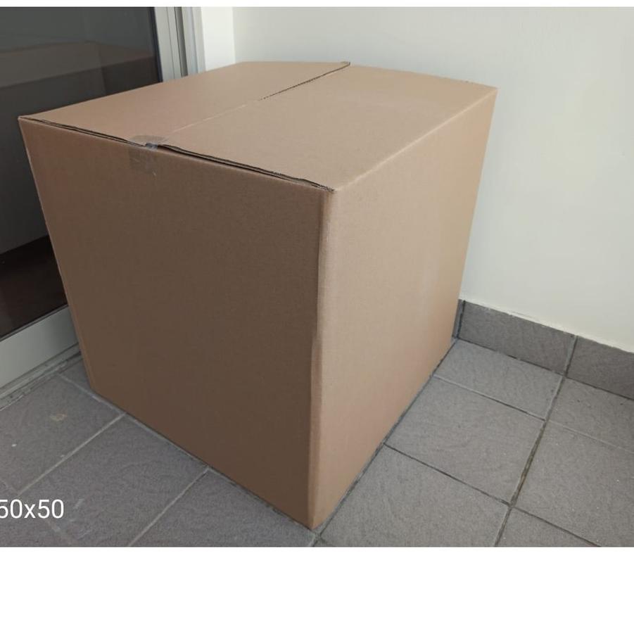 

✓ kardus box packing 50x50x50cm,