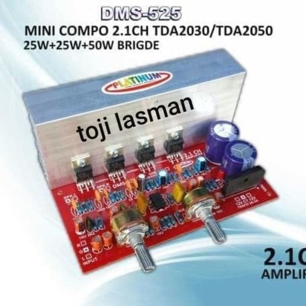 dms 525 home teather 2.1 simbada subwofer dan LR tda2030 2-1 dms525 JualMurah