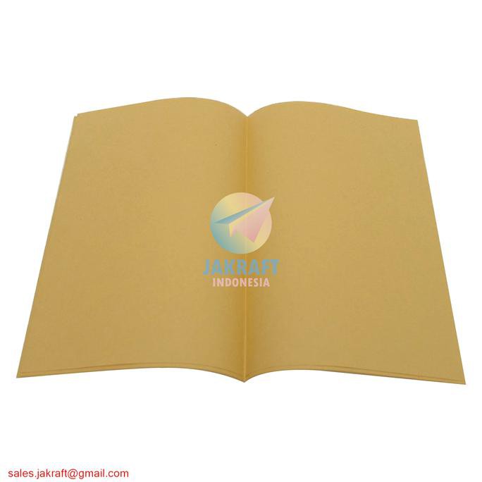 

Sampul Buku Tulis Coklat Biasa Kwarto Kuarto Quarto A5 Polos isi 20