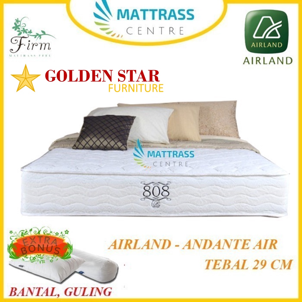 Kasur Airland 808 Spring bed LATEX 160/180/200 x 200 springbed