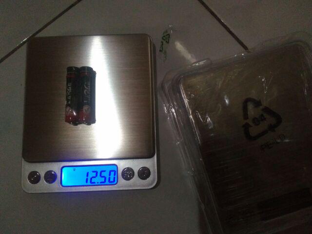 Timbangan Emas Digital Mini Big Series 500gr