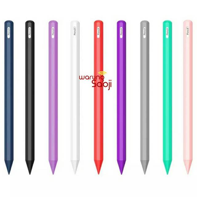 Apple pencil case sleeve full cover silicone ipad pro 2nd