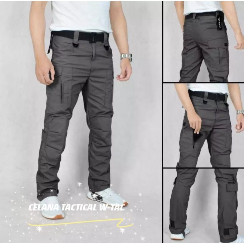 CELANA TACTICAL PANTS W-TAC  CARGO PANJANG