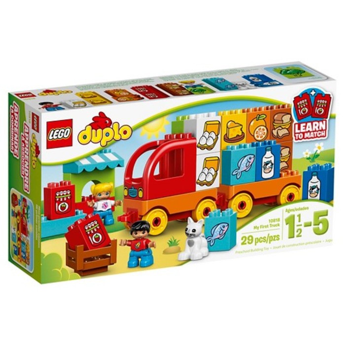 LARIS   Mainan Anak Lego Duplo 10818 My First Truck Mobil Truk OIRIGINAL  KUALITAS OK