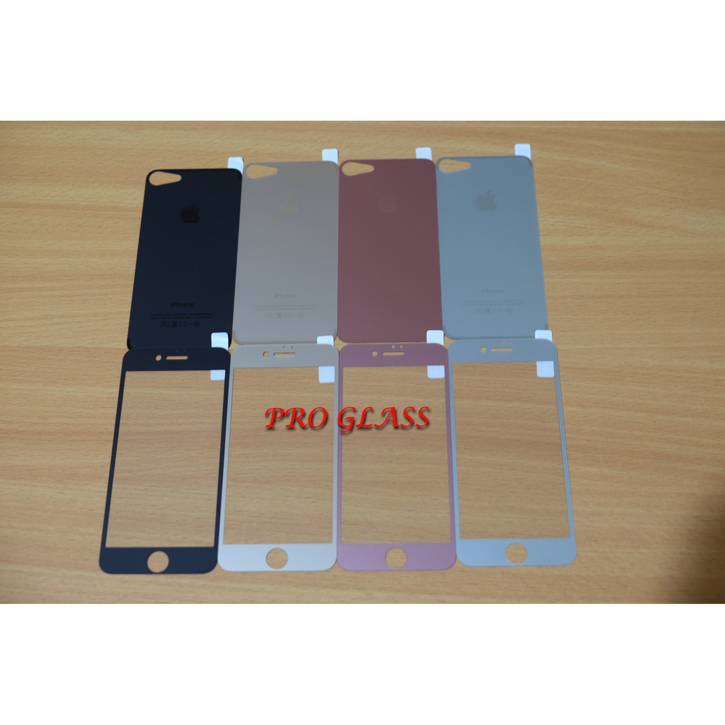 IP7 / 8 MATTE / DOFF PREMIUM TEMPERED GLASS DEPAN + BELAKANG