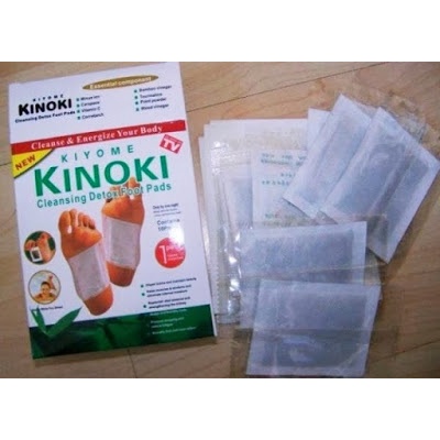 KINOKI PUTIH ORIGINAL KOYO DETOX KAKI PENGHILANG RACUN DALAM TUBUH 1 BOX ISI 10 PCS Original