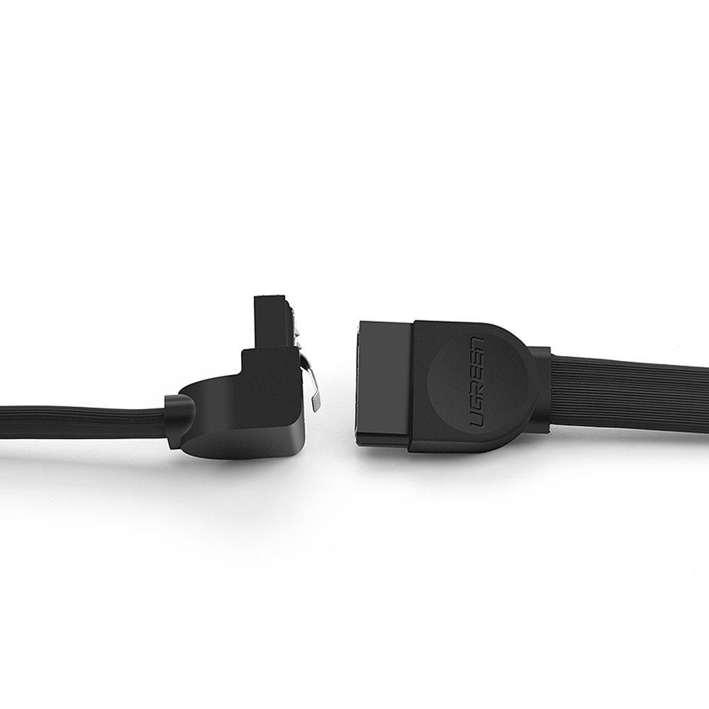 AUGUSTINA Kabel SATA Kabel 6GB/S Kabel Sudut Kanan Kabel HDD SSD