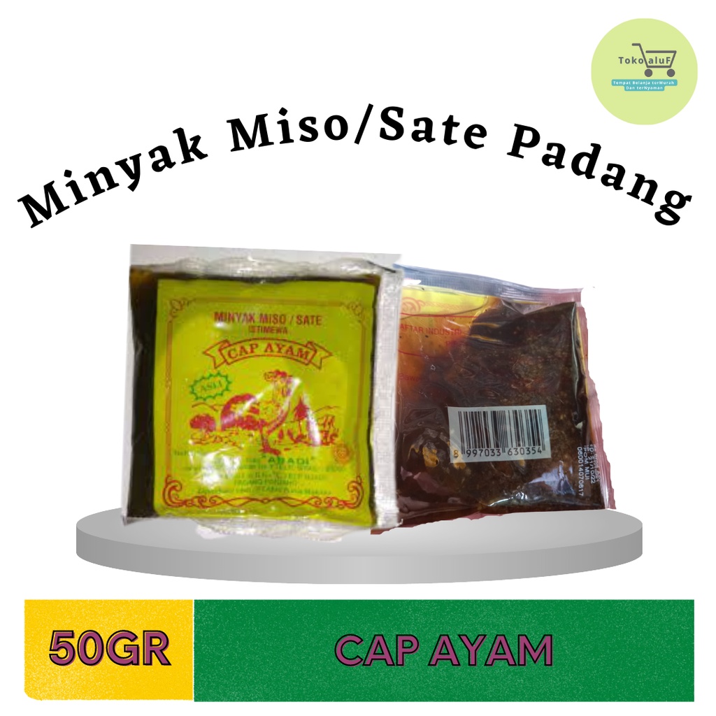 

Bumbu Minyak Miso/Sate Cap Ayam