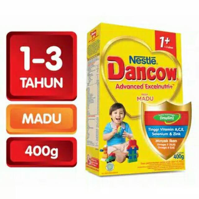 

Dancow 1+400gr madu,vanila,coklat