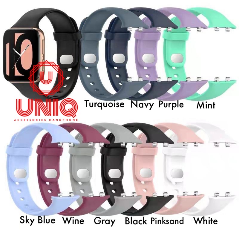 Strap Rubber OPPO Watch 41mm dan 46mm Tali jam Smartwatch OPPO Original High Quality