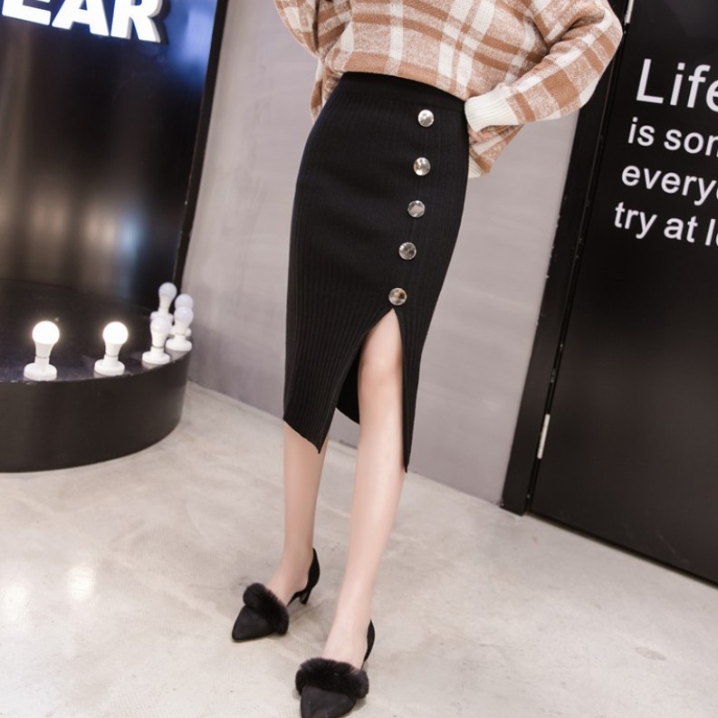 ZAZA_FASHION Rok Wanita Terbaru IMPORT Real Pict Rok Wanita Korea Veloni fit to L-1