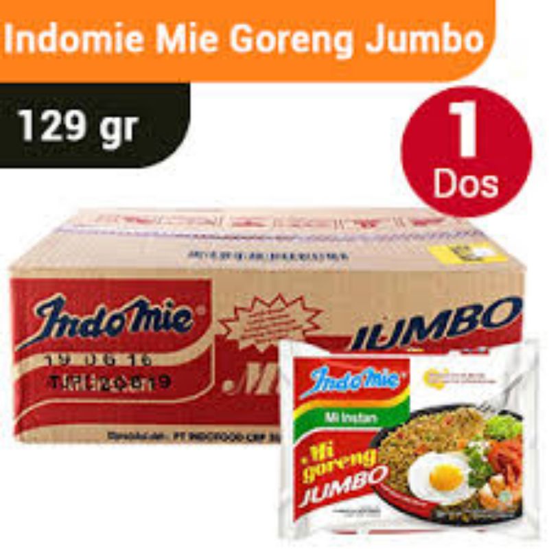 

Indomie goreng jumbo 1 duss isi 24