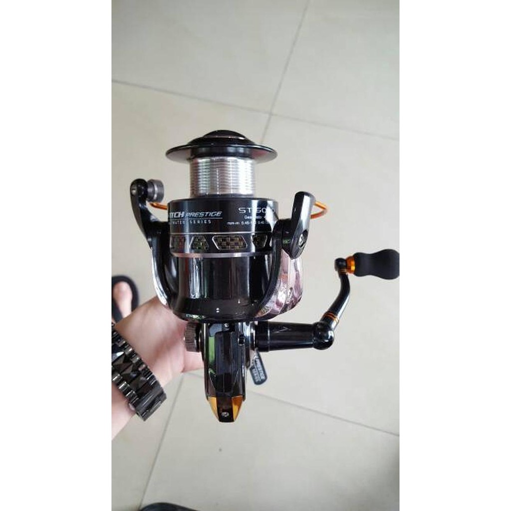 alat pancing mantul habis reel pioneer sabre twitch st-6000