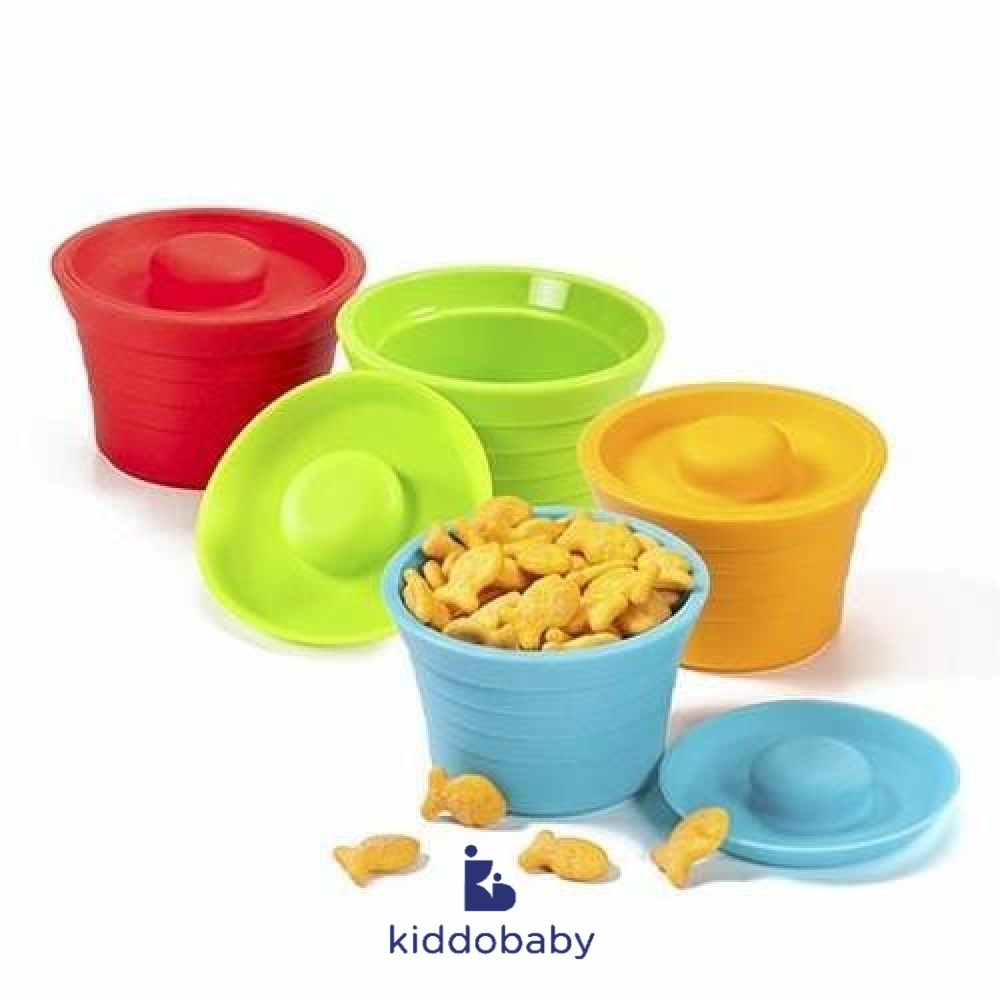 Kinderville Little Bigger Bites Storage Jars