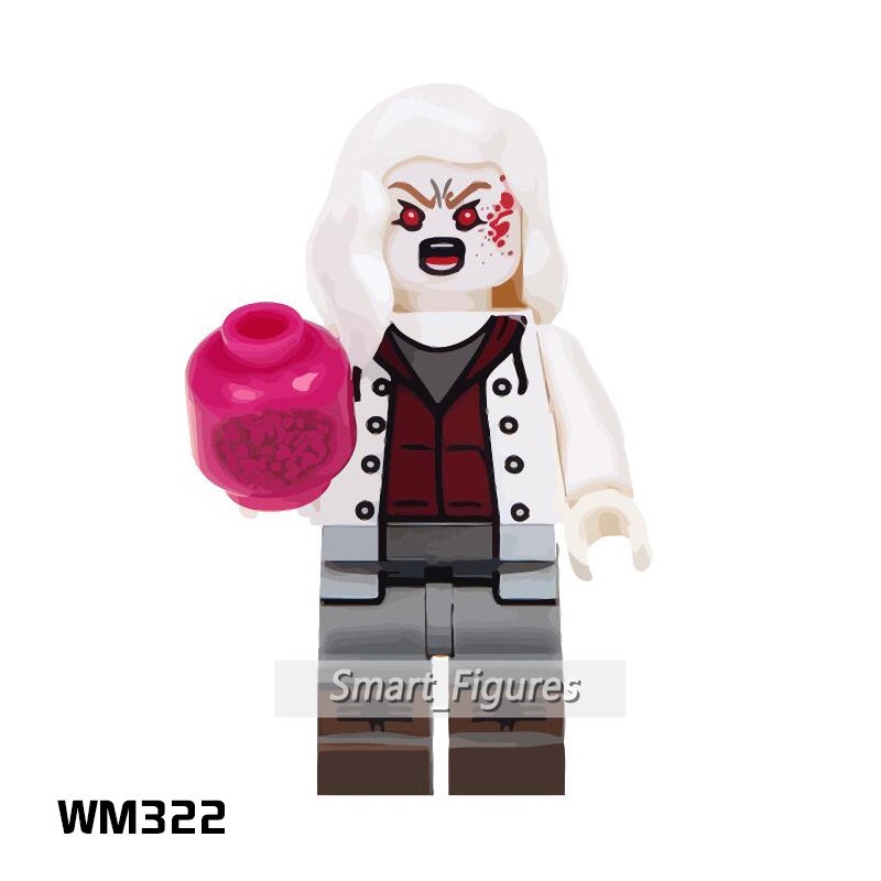 Mainan Action Figure Mini Seri Halloween Zambie Girl MichaelMyers Scream Billy Freddy Untuk Hadiah WM6003