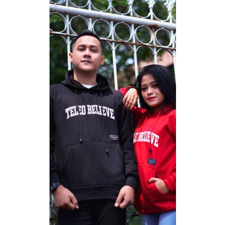 TELEO BELIEVE HOODIE MARS BLACK