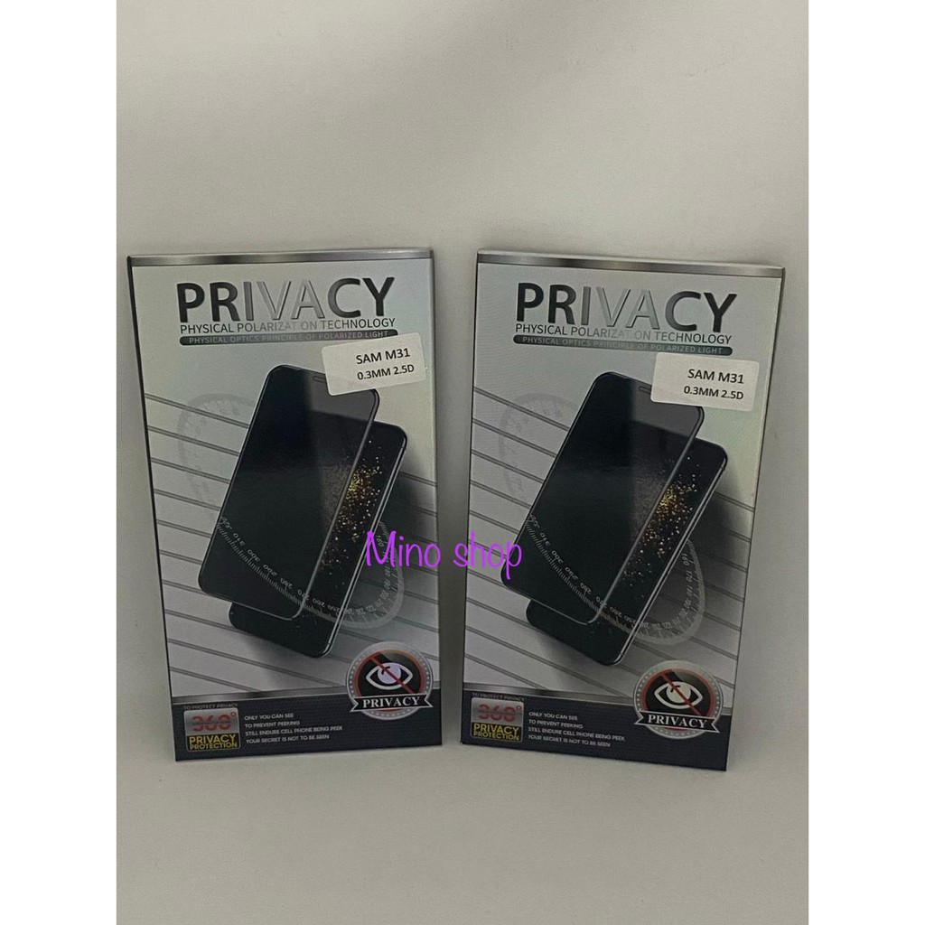 TEMPER GLASS - TG SAMSUNG M31 ANTY SPY 5D FULL SCREEN COVER