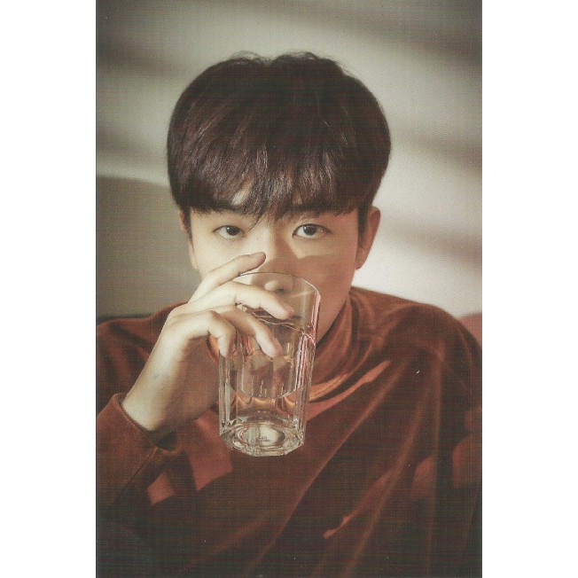 JANG WOOYOUNG From 2PM Bye postcard sized photocard