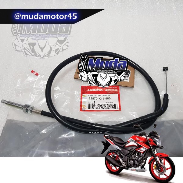 CABLE COMPLETE CLUTCH 22870-K15-900 KABEL TUAS KOPLING CB150R OLD CB 150 R KAWAT OLER SENTRING ORI