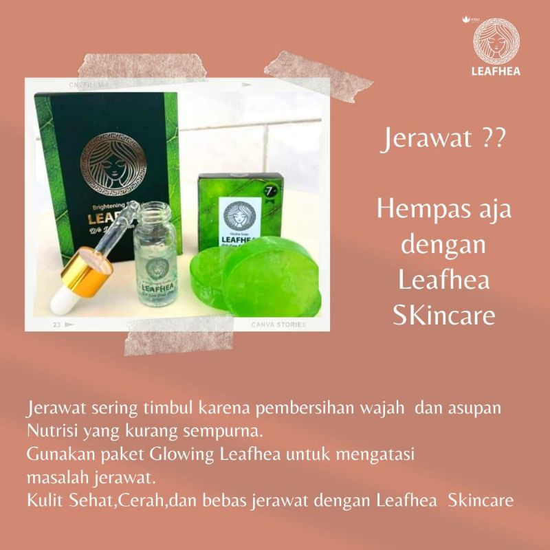 Paket Glowing LEAFHEA Original-Member Resmi LEAFHEA