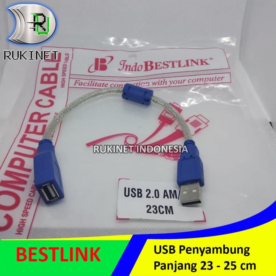 Kabel USB Male to Female Extension Sambungan Extender