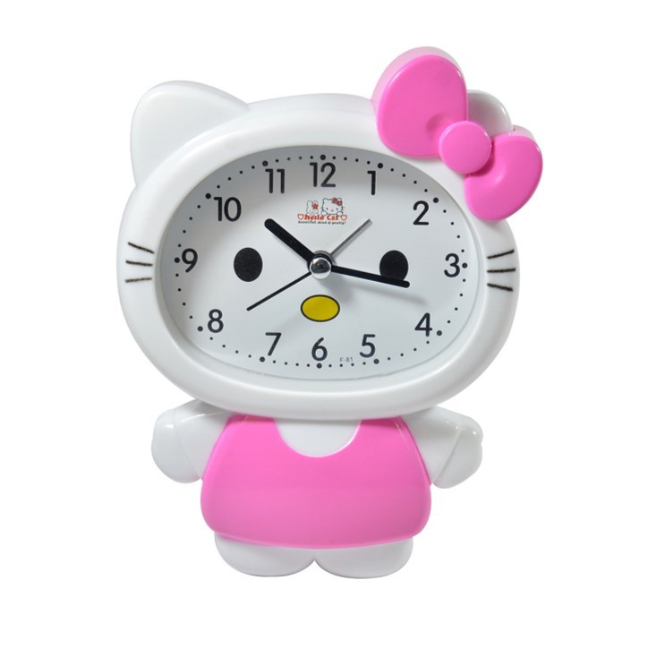 Jam Weker Karakter Jam Beker Doraemon Hello Kitty Melody Free Baterai