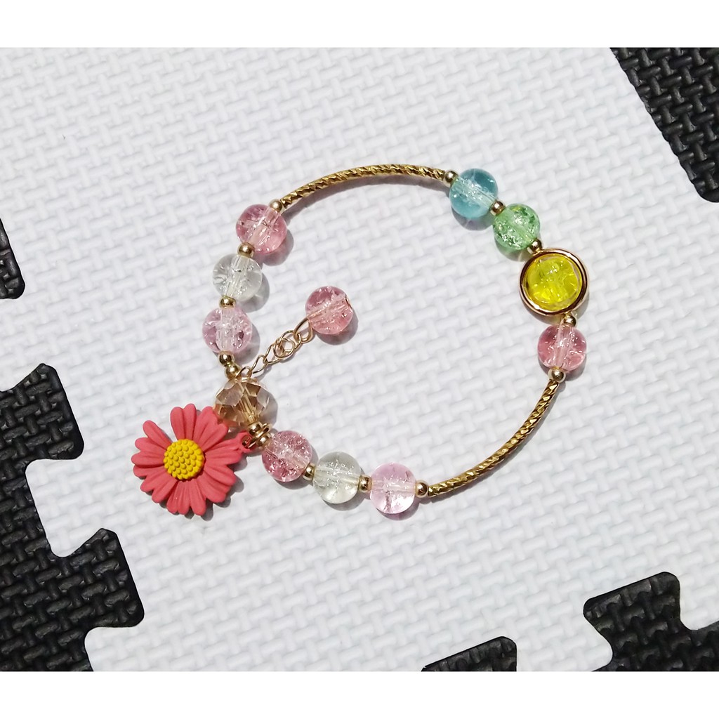 GELANG WANITA SUNFLOWER FASHION JEWELRY MULTI