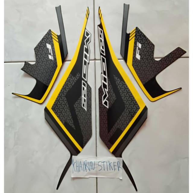 Striping mio 125 hitam 2019