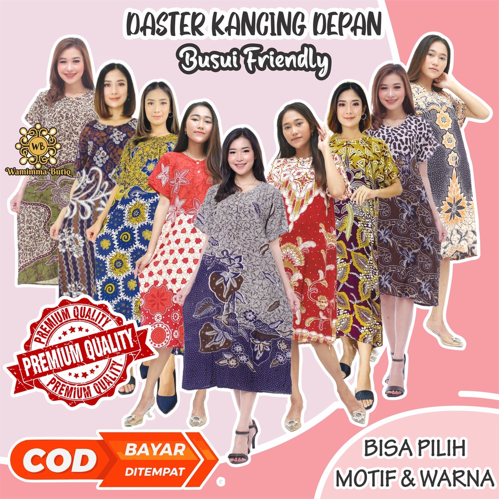 Daster Batik Murah Baju Tidur Batik Murah Adem Nyaman Daster Batik Pekalongan