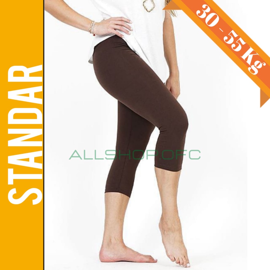 Legging 3/4 Spandex Premium Standar