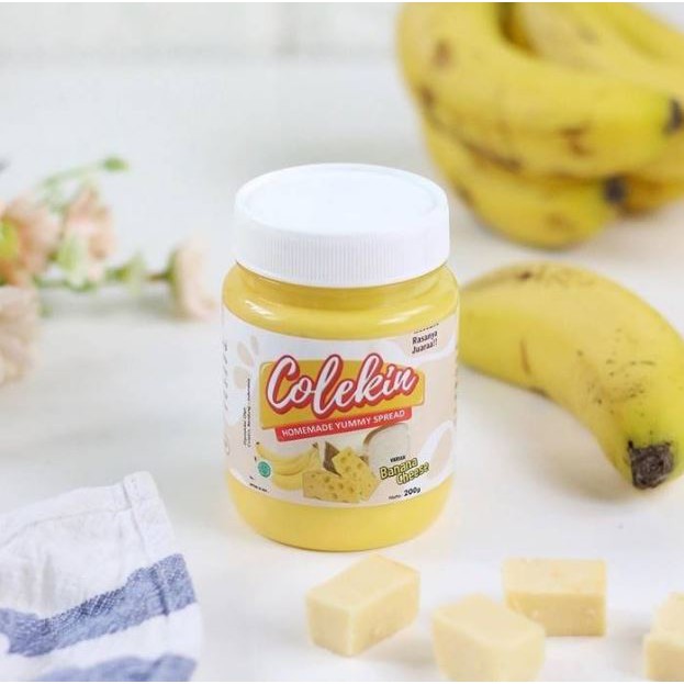 

Colekin - Selai Rasa Pisang Keju ( Banana Cheese ) 200 gr BANANA CHEESE