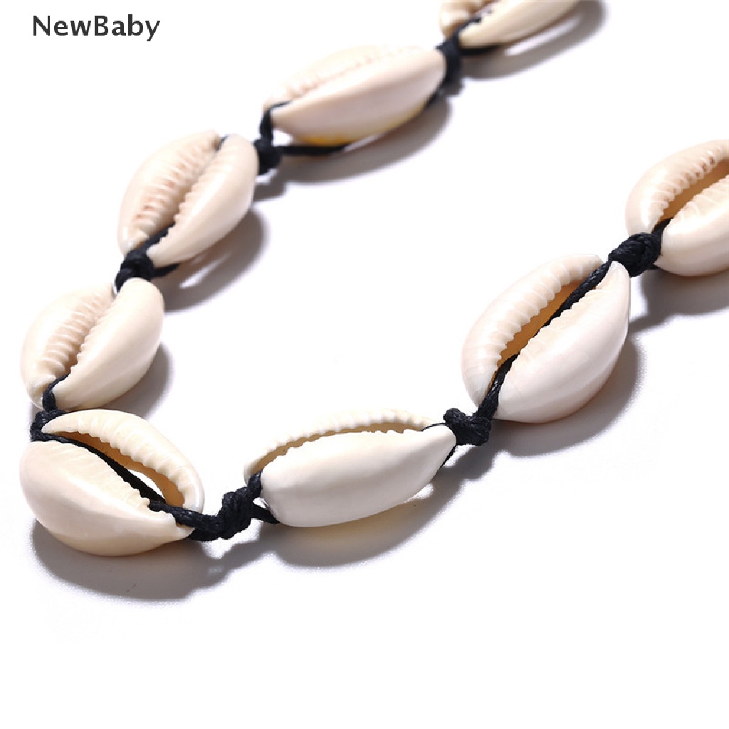 NewBaby Bohemian Sea Shell Conch Pendant Necklace Collar Choker Beach Charm Jewelry ID