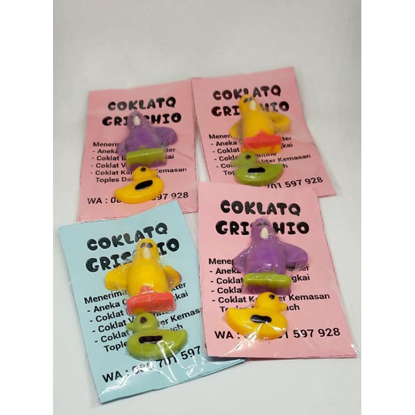 

coklat karakter pinguin(isi 11 biji)