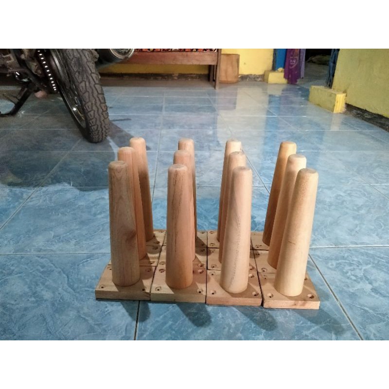 kaki meja kayu lesehan