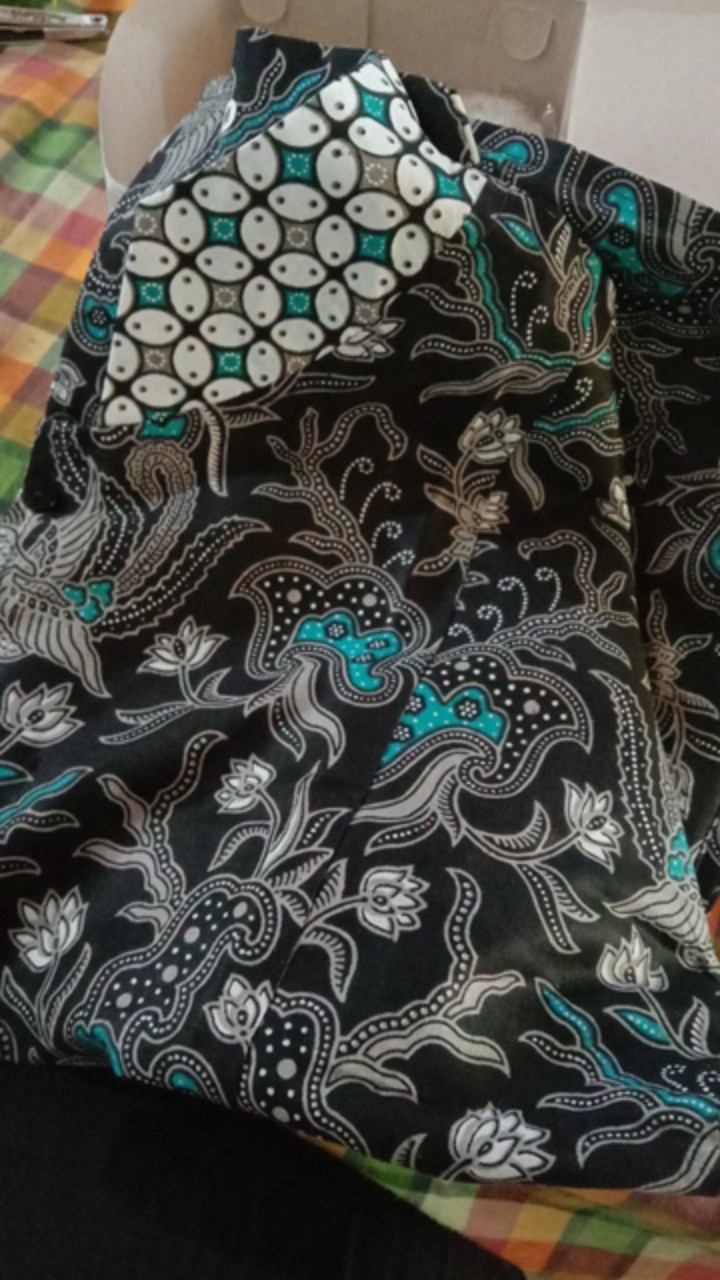 Atasan Batik Dolby Dolbi Dobby Doby Tenun Sutra Tulis Halus Katun Atbm Baron ,sarombit Atasan
