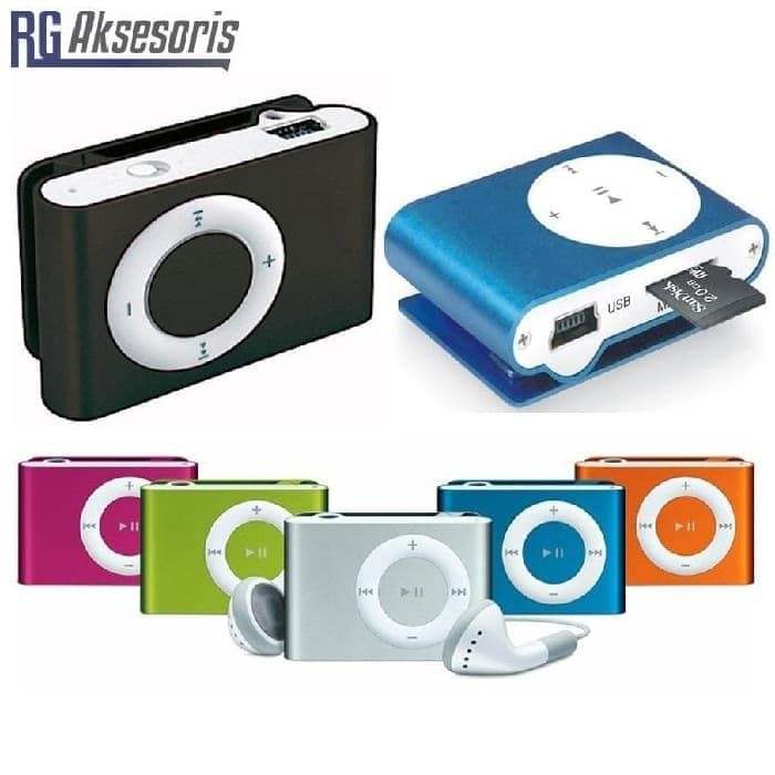 Mp3 Player - Media Player - Music Player Mp3 Player Jepit Merk / Music Player Micro Sd Produk