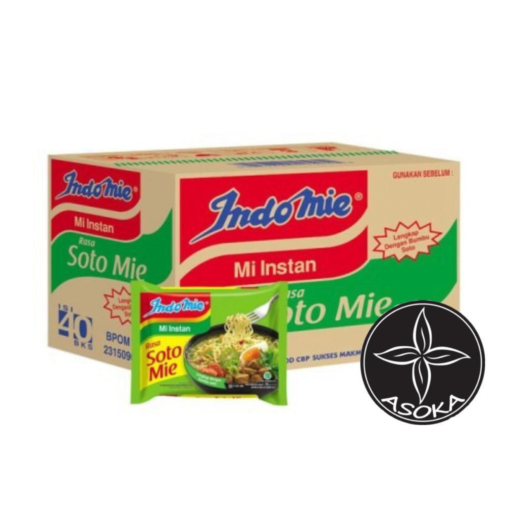 

INDOMIE SOTO MIE 1 DUS / 1 KARTON / ISI 40 PCS