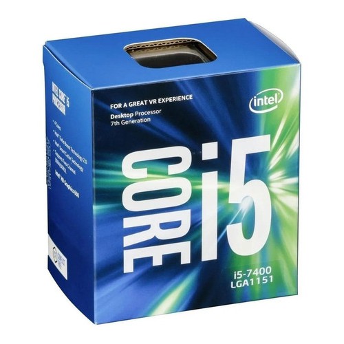 Processor Intel Core i5 7400 3.0Ghz Cache 6MB Socket LGA 1151 kabylake Box