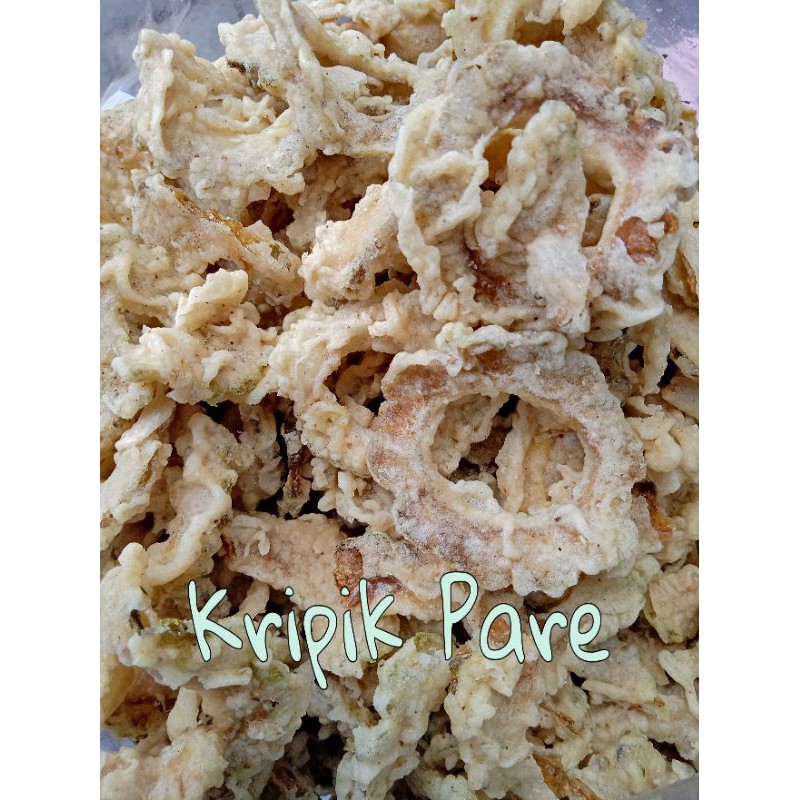 

Kripik pare / keripik pare 250gr / camilan keripik pare enak