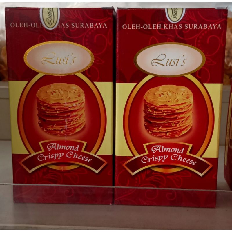 

Almond Crispy Surabaya / Oleh - Oleh Khas Surabaya - Crispy Cheese - Rasa Keju