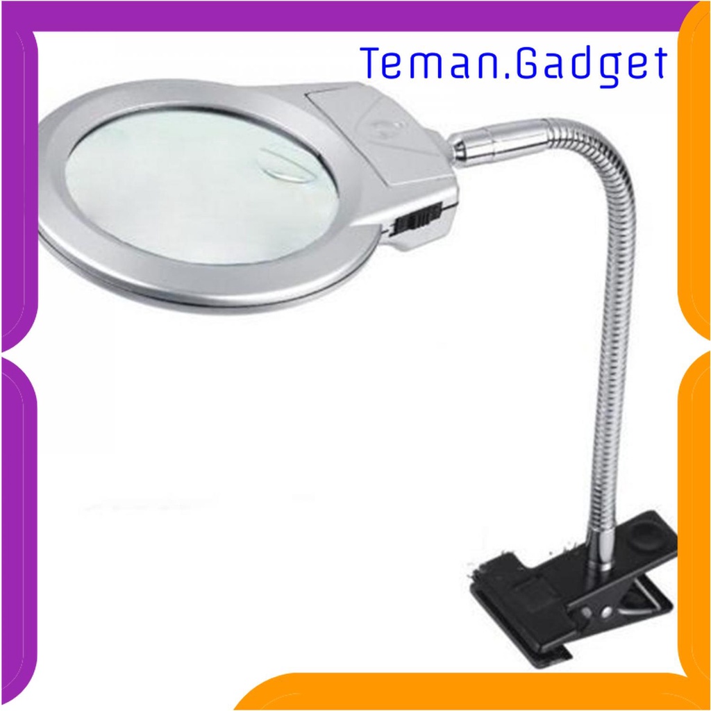 TG-DG GoodLand Lampu Meja Portable dengan Kaca Pembesar - MG15122-2B