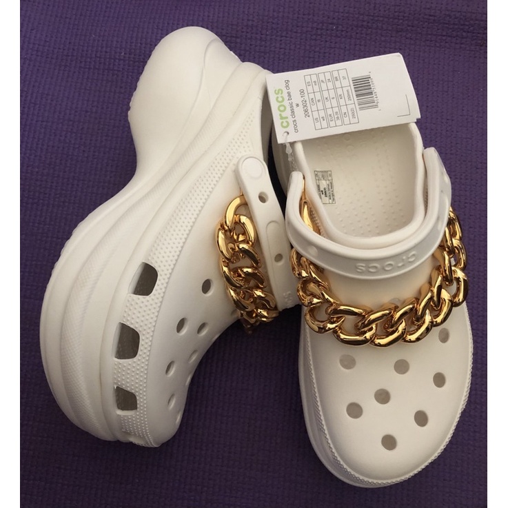 Crocs Bae Clog with Chain / sandal crocs rantai