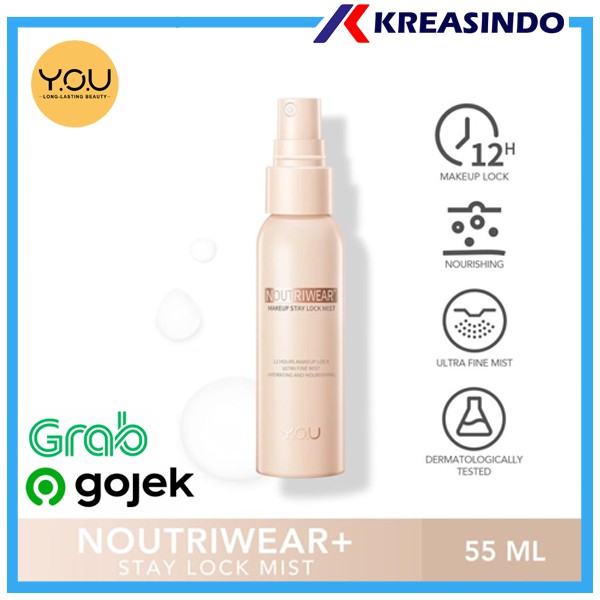 YOU NoutriWear+ Makeup Stay Lock Mist Original