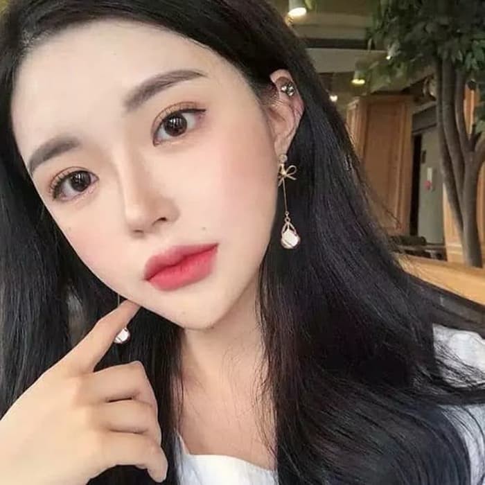 Anting Korea Rumbai Panjang Mewah