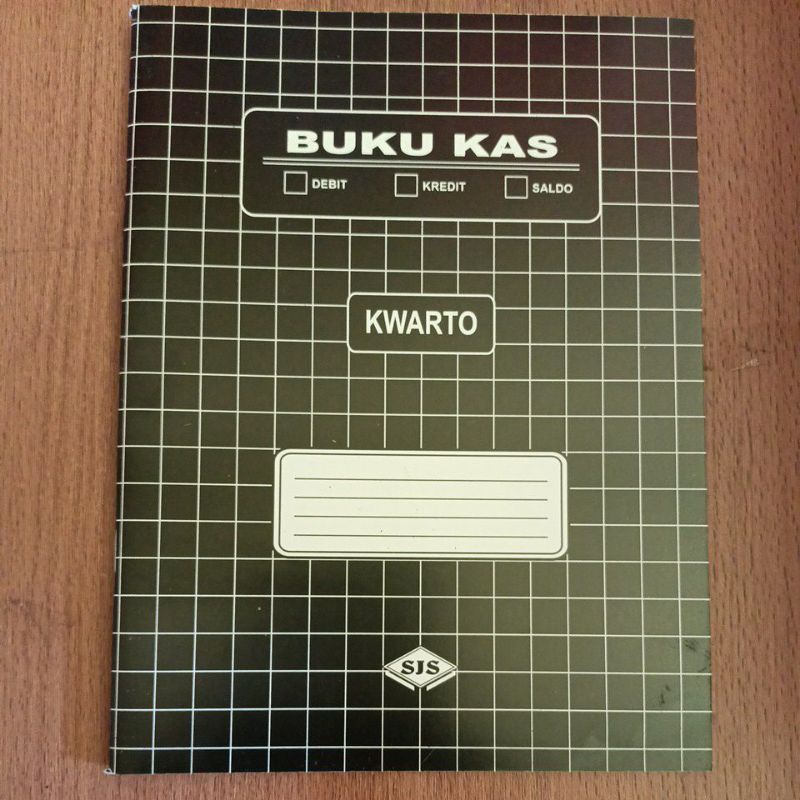 

buku kas kwarto/buku akuntansi ukuran kwarto (ecer)